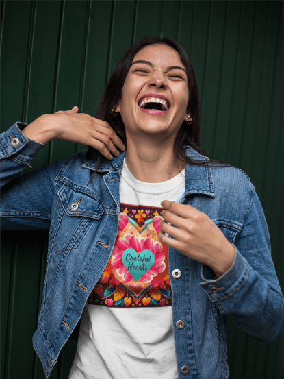 Grateful Hearts - A Celebration of Love and Gratitude 🧡💛❤️ - Women's Softstyle Tee - Whippie's