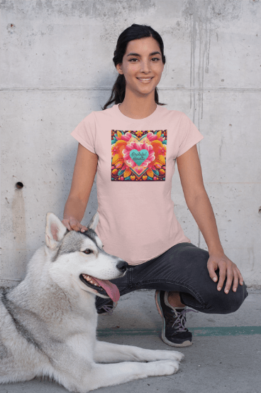 Grateful Hearts - A Celebration of Love and Gratitude 🧡💛❤️ - Women's Softstyle Tee - Whippie's