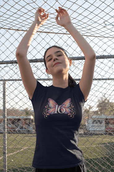 Spread My Wings at 16 - Soaring into a New Chapter 🦋 - Women's Softstyle Tee - Whippie's