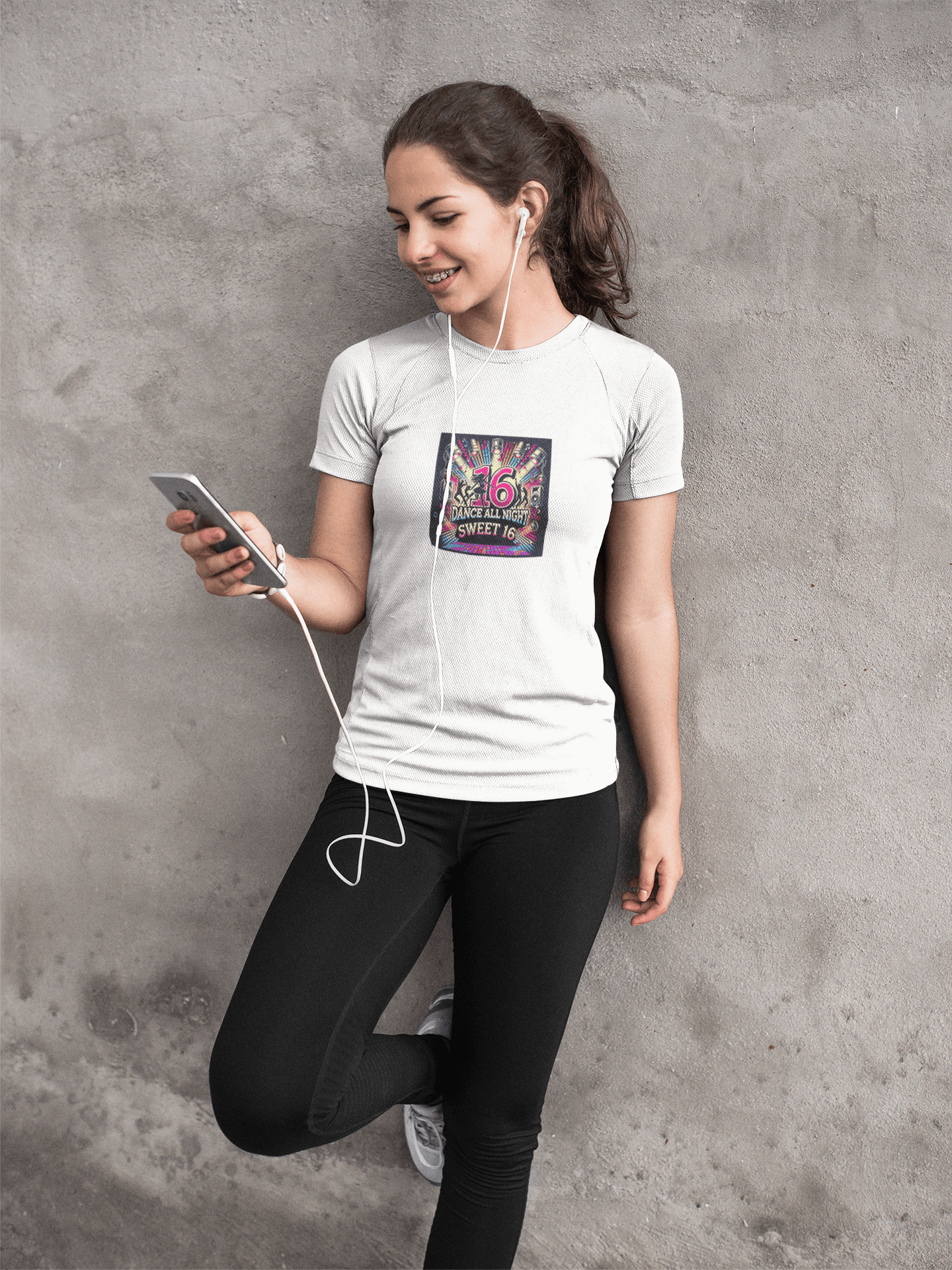 Dance All Night Sweet Sixteen - Party Time! 🎉 - Women's Softstyle Tee - Whippie's