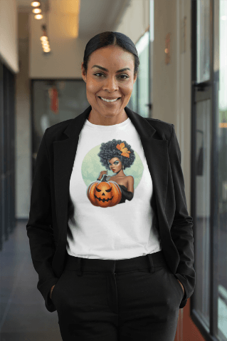 Vintage Halloween Beauty Women's Favorite Tee - Spooky Chic! 🎃✨ - Whippie's