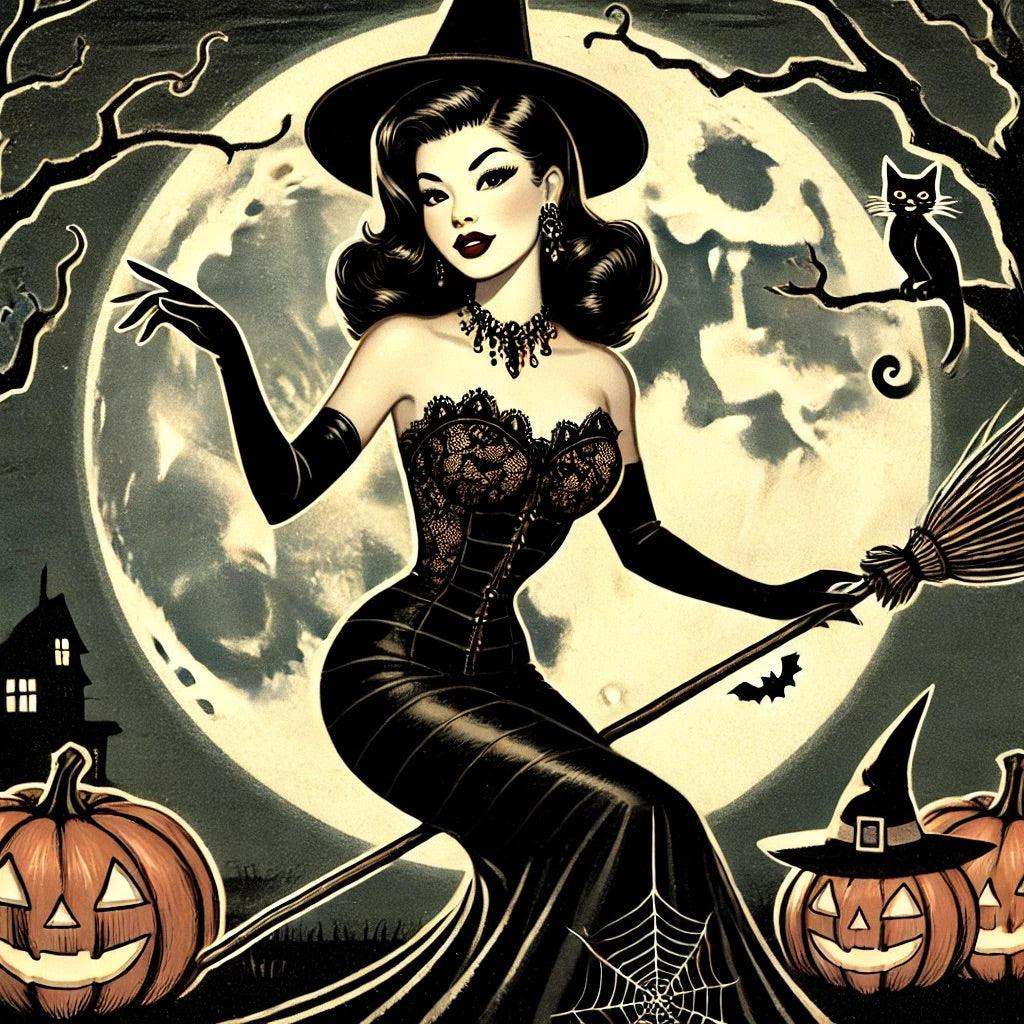 Bewitching Beauty Women's Favorite Tee - Fly High, Witchy Woman! 🧙♀️🌙 - Whippie's