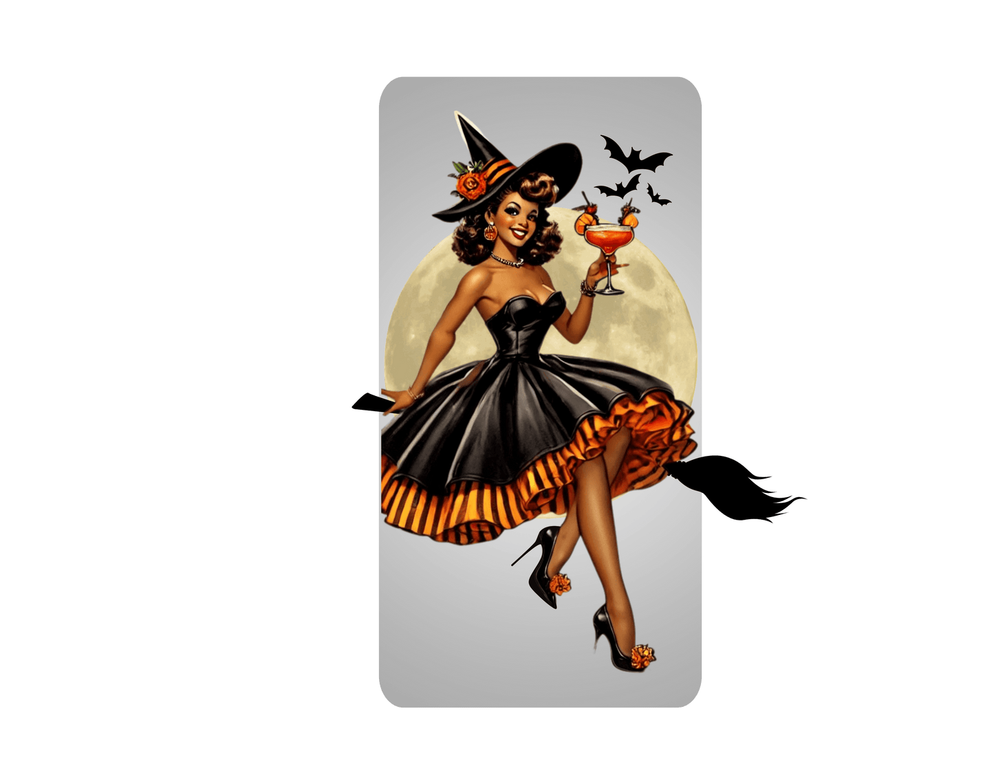 Bewitching Hour Women's Favorite Tee - Fly High, Witchy Woman! 🧙♀️🌙 - Whippie's