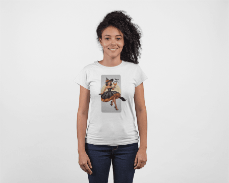 Bewitching Hour Women's Favorite Tee - Fly High, Witchy Woman! 🧙♀️🌙 - Whippie's
