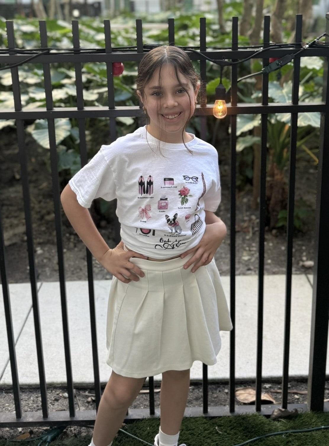 "Ooh La La!" French Chic Kids Heavy Cotton™ Tee! - Whippie's