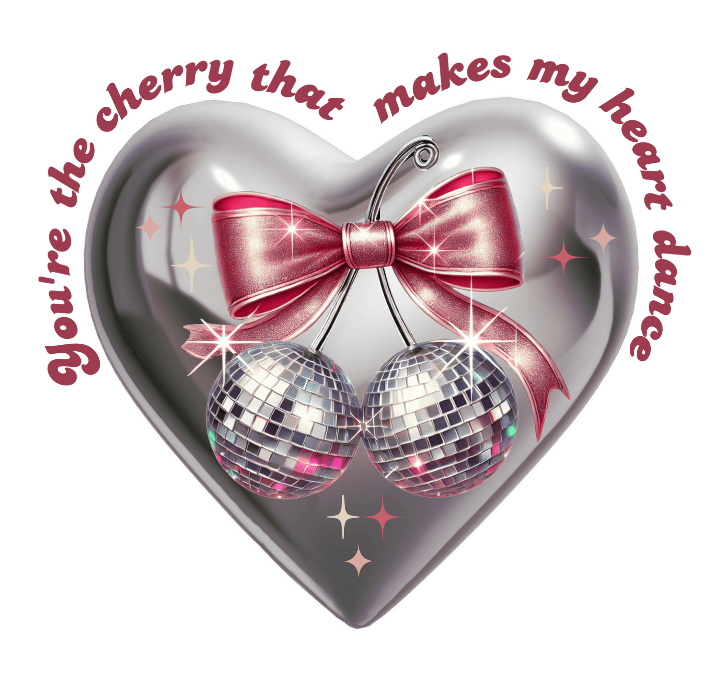 🍒 You're the Cherry that Makes My Heart Dance 🍒 Women's T-shirt - Whippie's