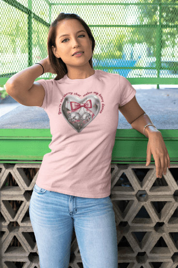 🍒 You're the Cherry that Makes My Heart Dance 🍒 Women's T-shirt - Whippie's