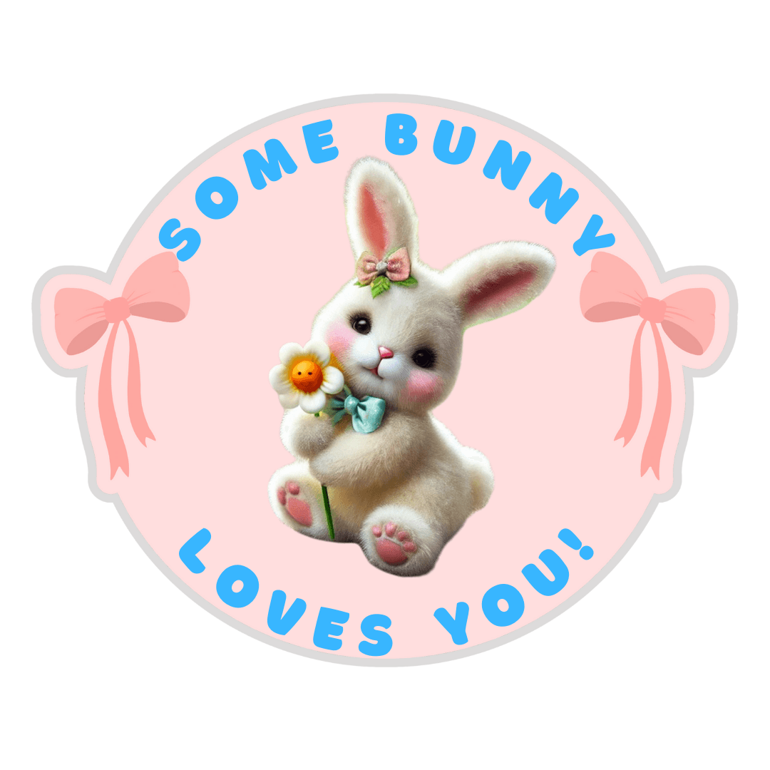 Some Bunny Loves You Easter Tote Bag - Hop into Easter with Adorable Style! 🐰💖 - Whippie's