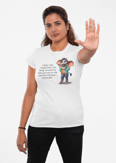 "I Came, I Saw..." Mom Brain - Women's Tee - Whippie's