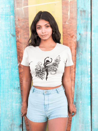 Ink & Grace Women's Tee - Dance with Passion! 🩰✨ - Whippie's