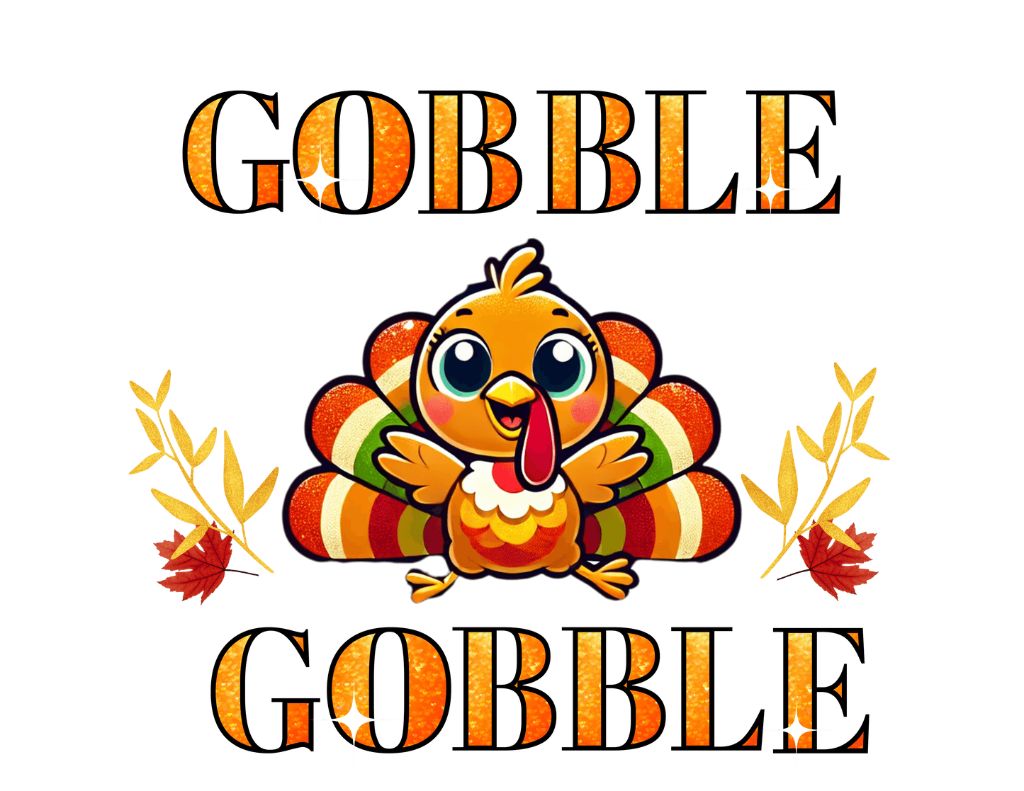 Thanksgiving Collection: GOBBLE GOBBLE Baby Onesie Celebrate Thanksgiving in Style! - Whippie's