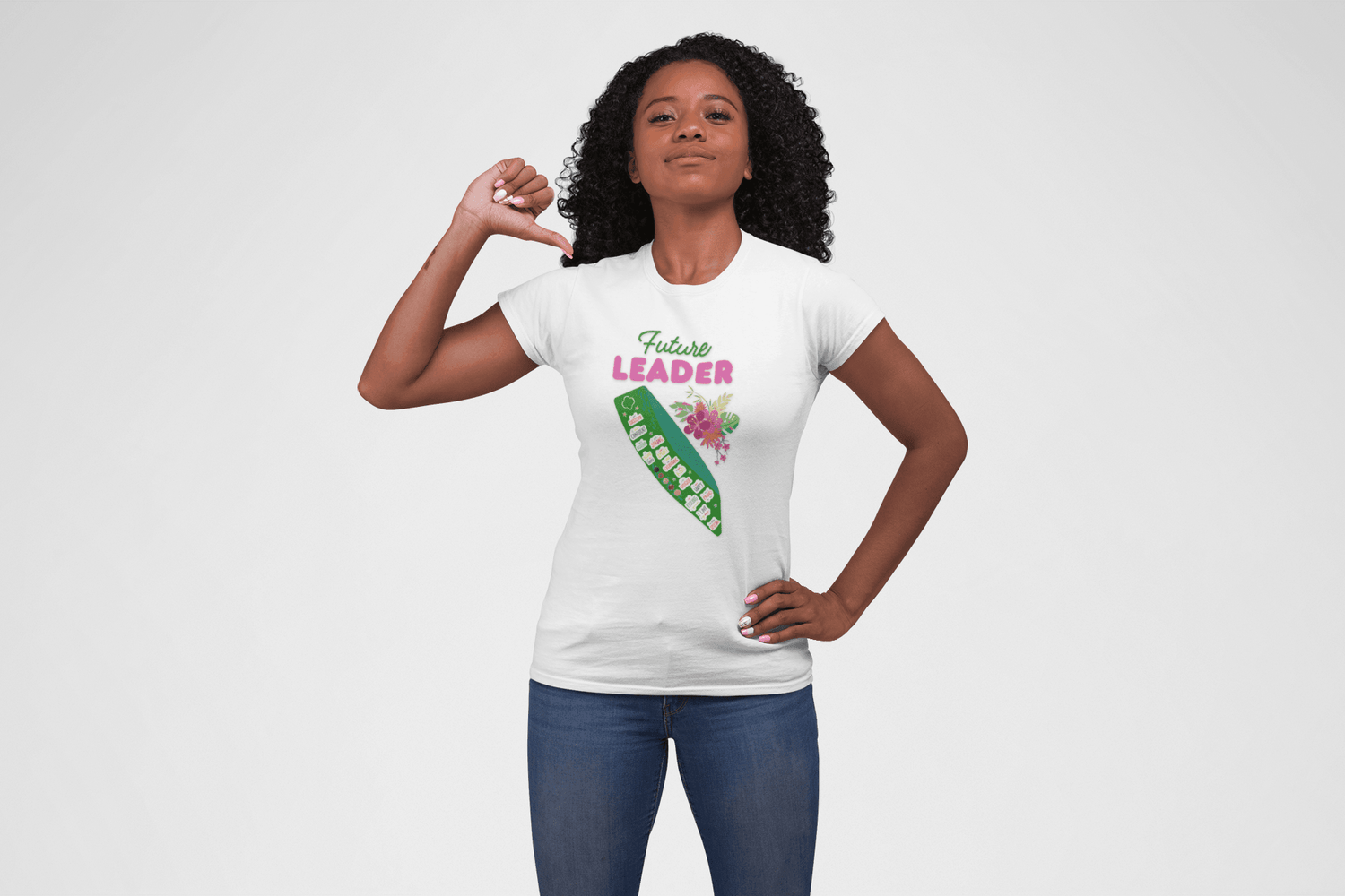 Future Leader - Girl Scout Women's Tee - Inspire Greatness! - Whippie's