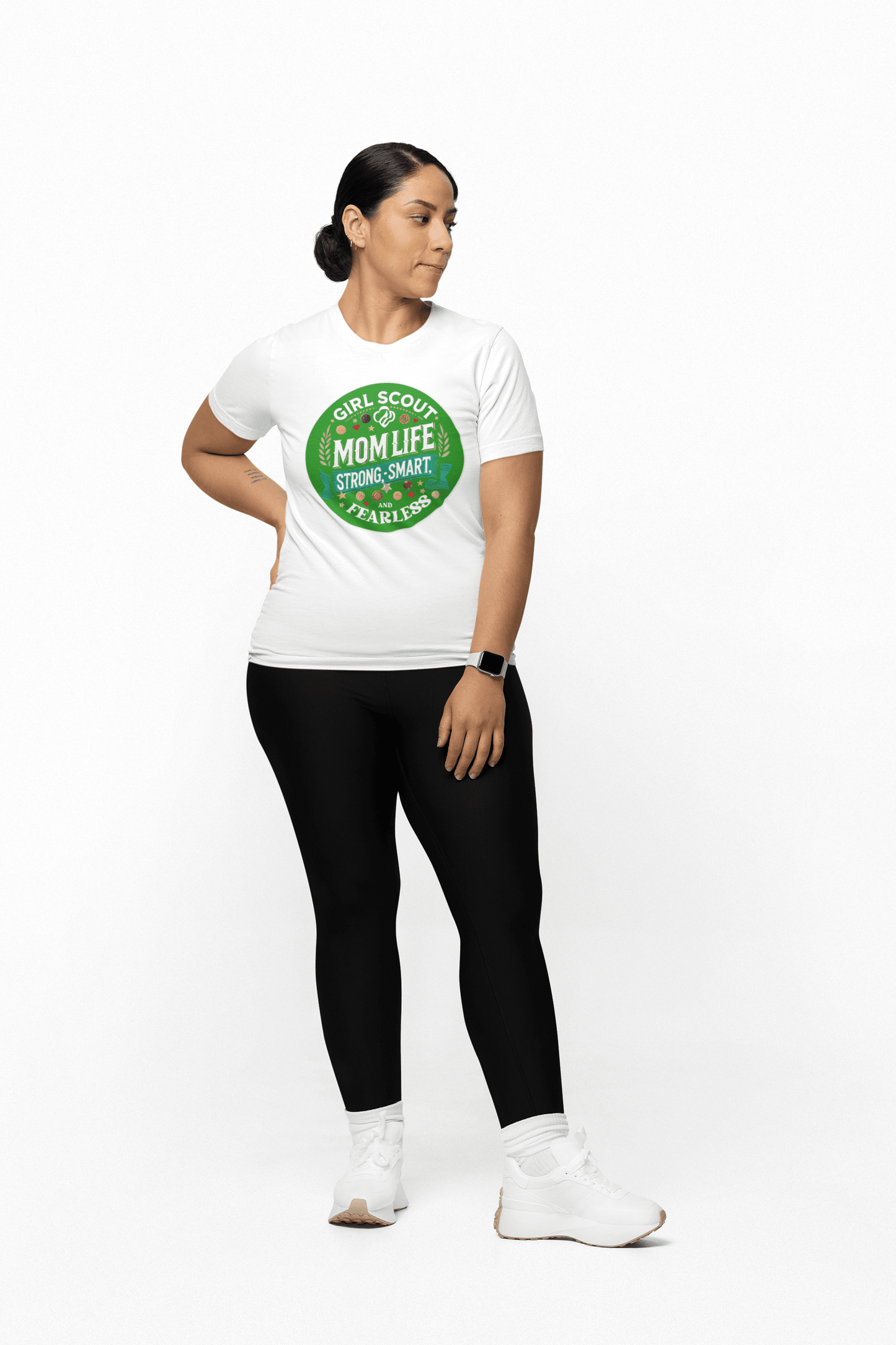 Girl Scout Mom Life - Women's Tee - Strong, Smart & Fearless! - Whippie's
