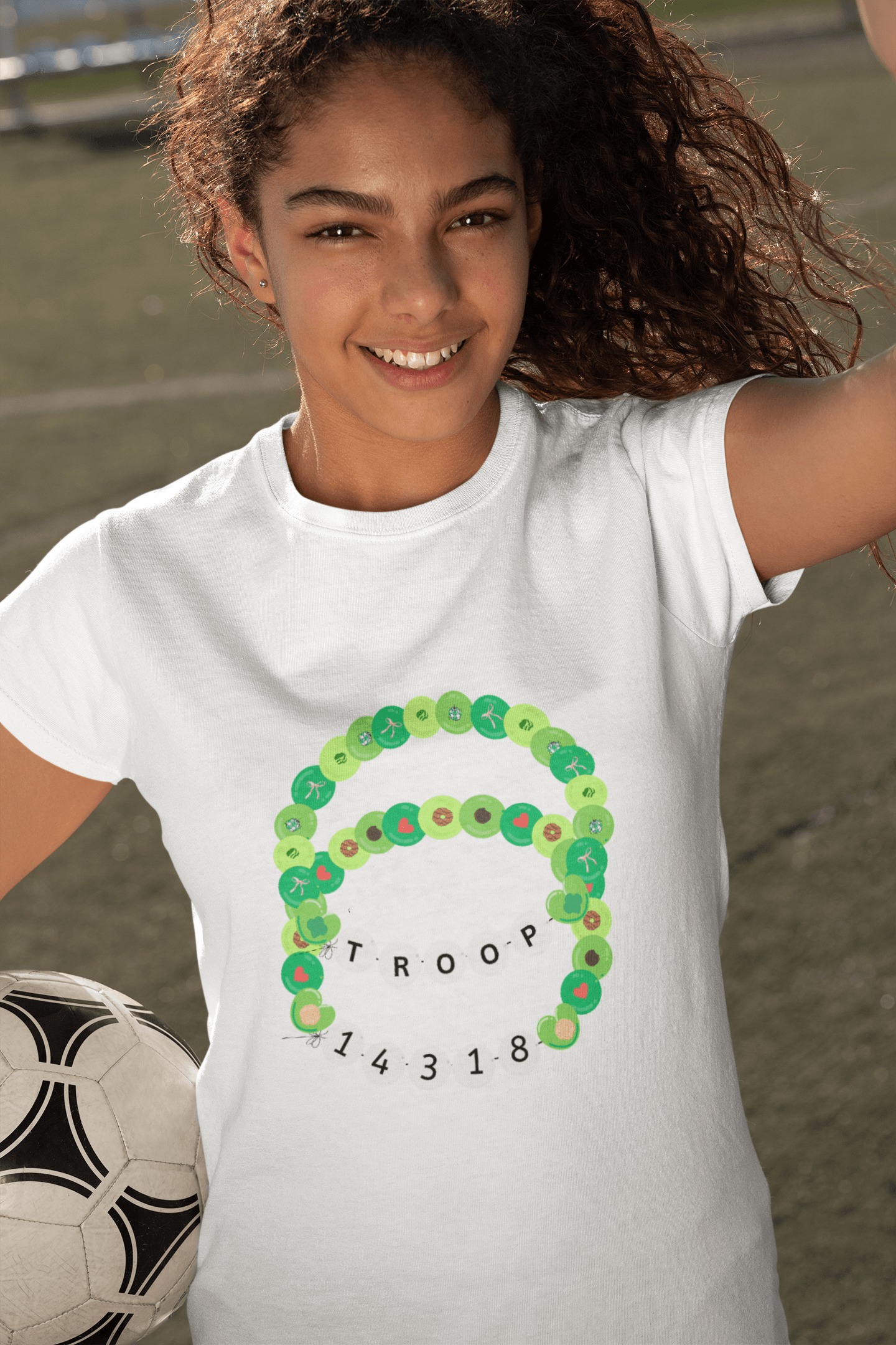 Future Leader - Girl Scout Youth Tee - Inspire Greatness! - Whippie's