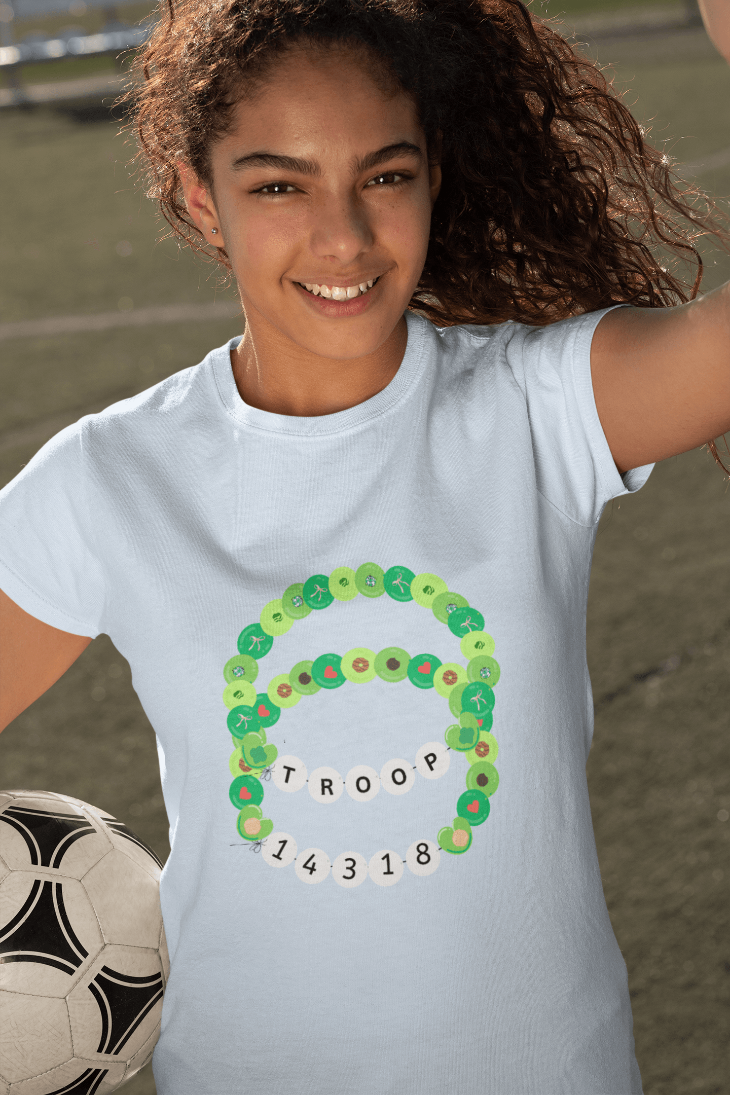 Future Leader - Girl Scout Youth Tee - Inspire Greatness! - Whippie's