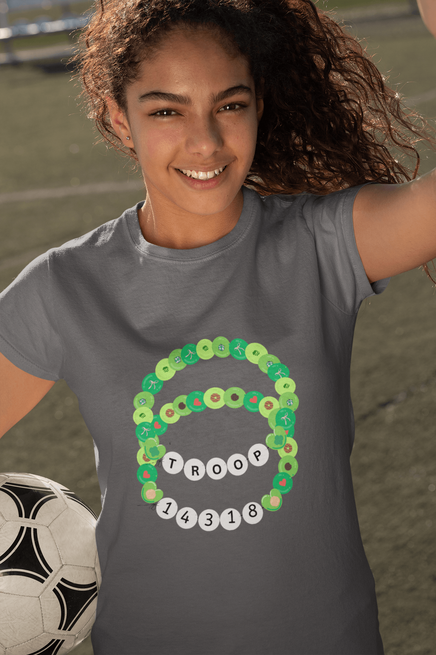 Future Leader - Girl Scout Youth Tee - Inspire Greatness! - Whippie's