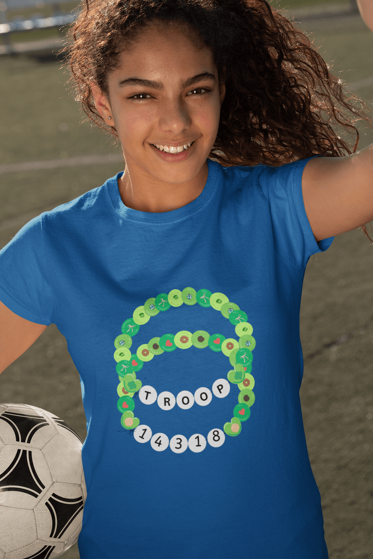 Future Leader - Girl Scout Youth Tee - Inspire Greatness! - Whippie's