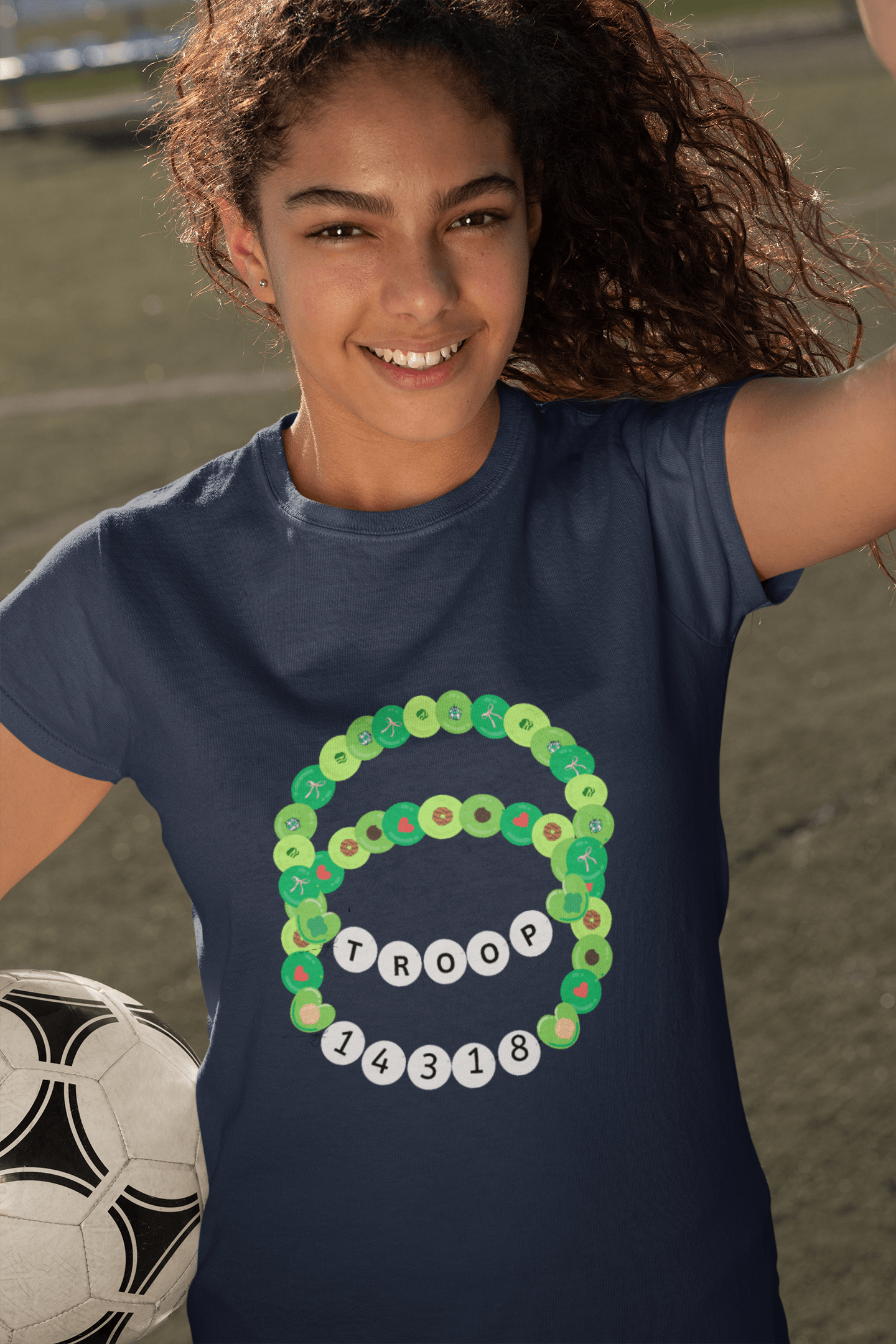 Future Leader - Girl Scout Youth Tee - Inspire Greatness! - Whippie's