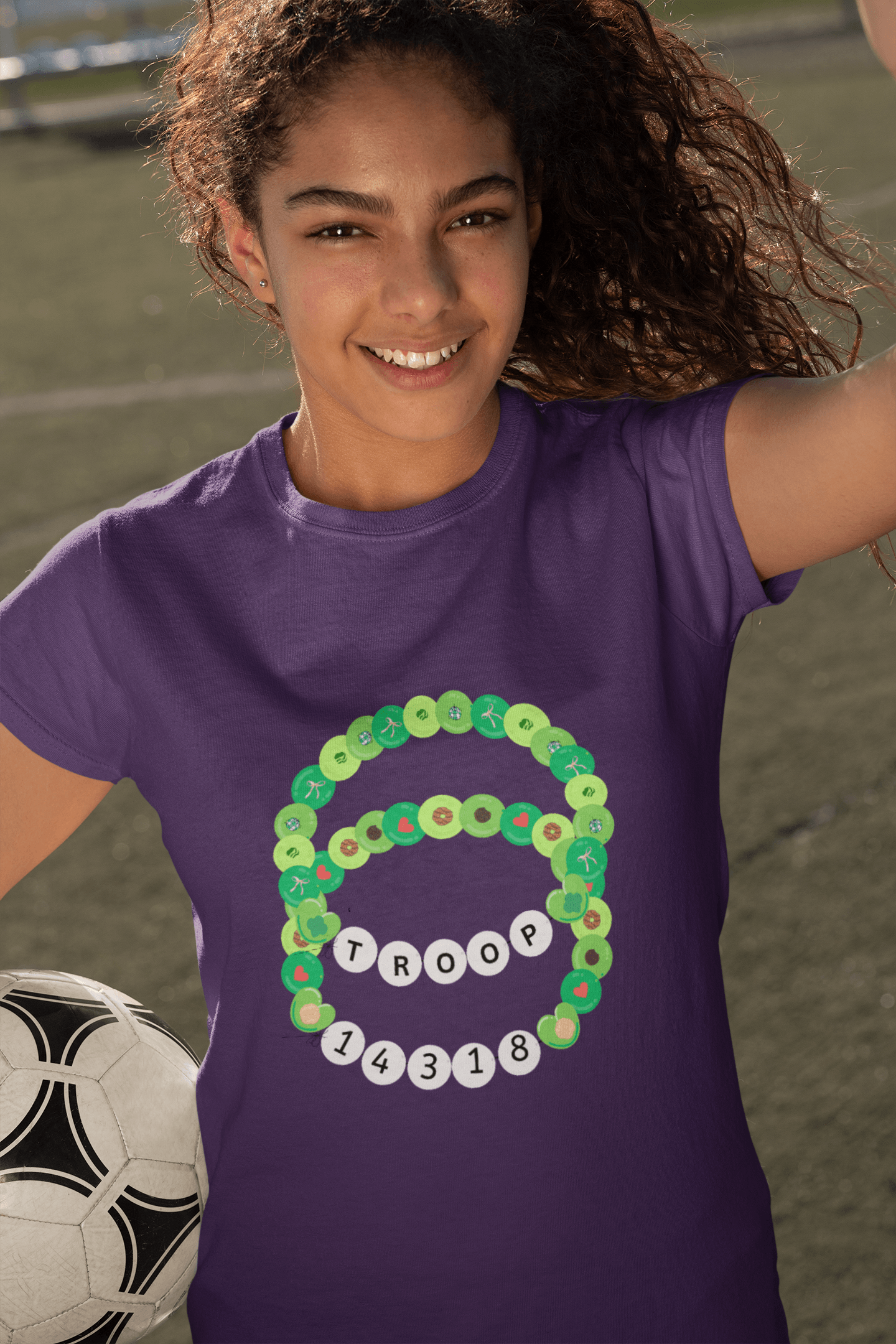 Future Leader - Girl Scout Youth Tee - Inspire Greatness! - Whippie's