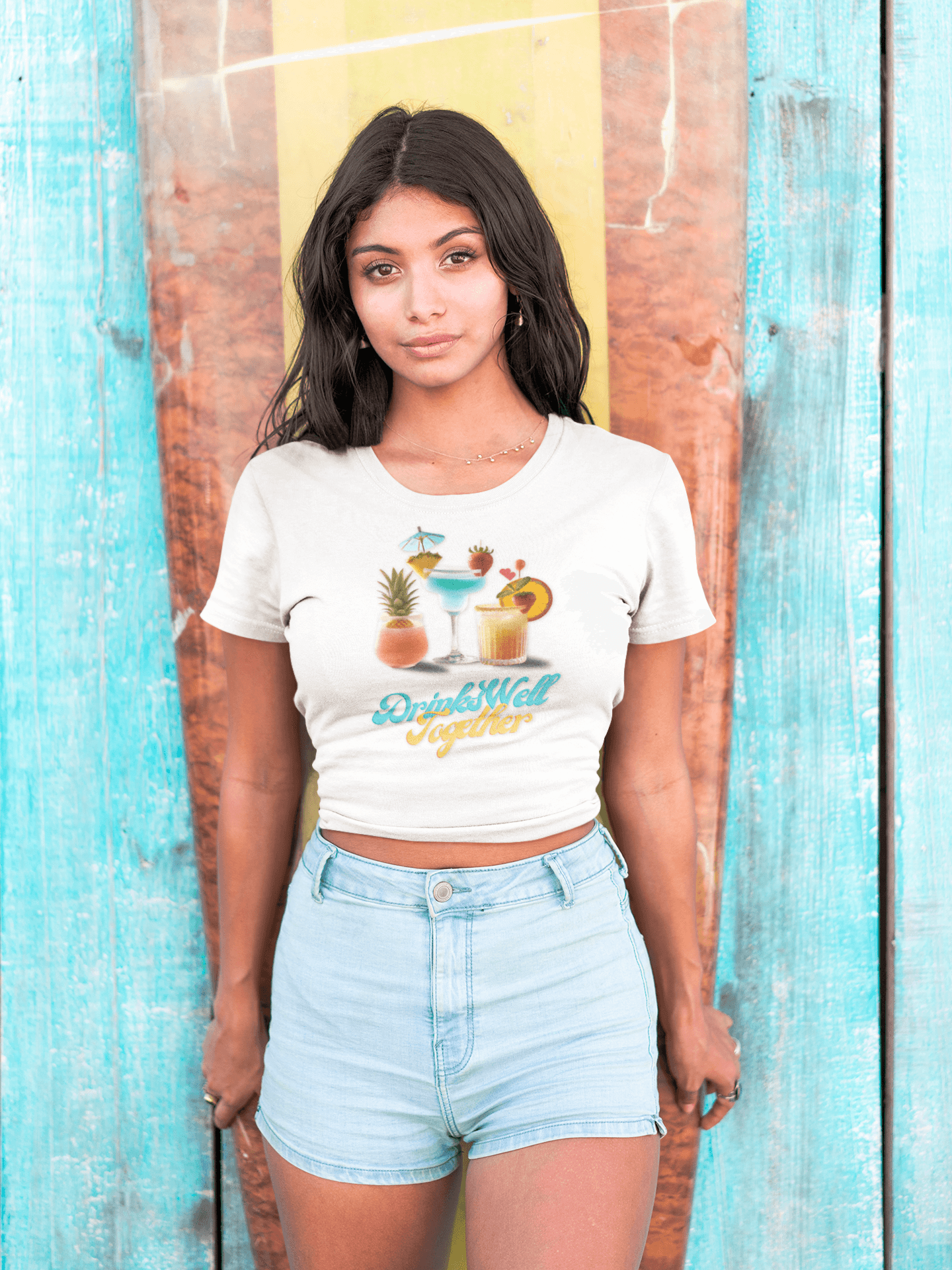 Drinks Well, Together - Women's Tee - Whippie's