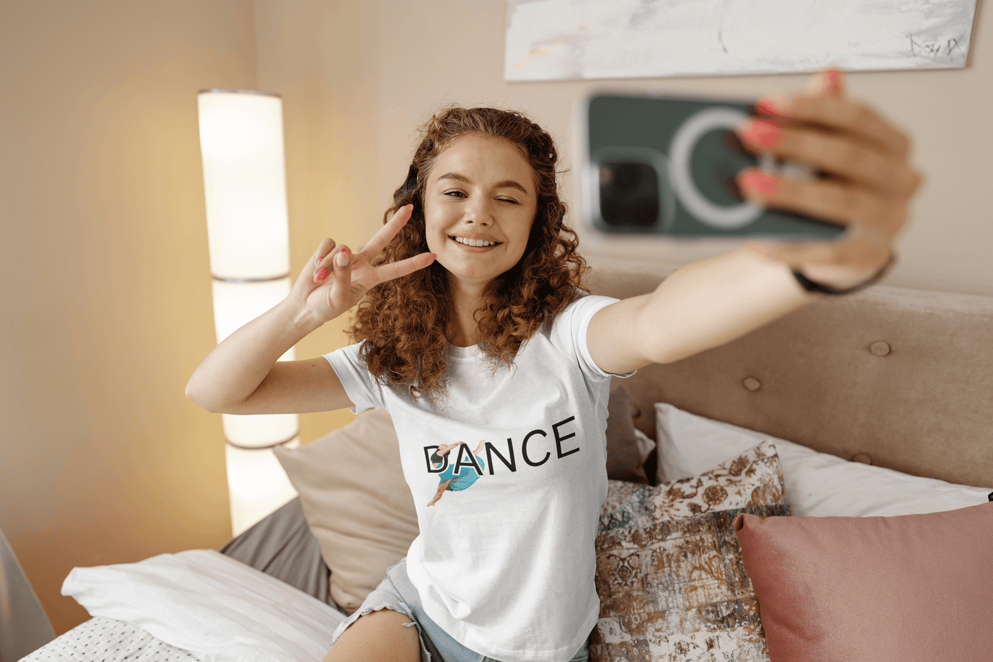 DANCE - Women's Tee - Leap into Dance! - Whippie's