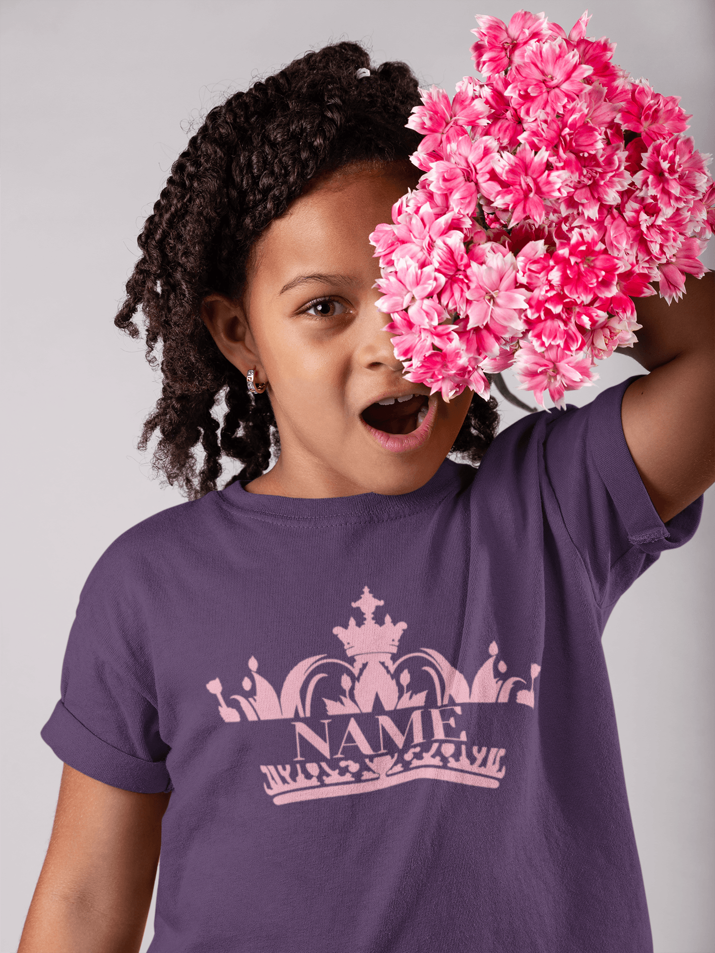 Crown Youth Tee - ๐ Rule Your World with Style! ๐ Personalizable - Whippie's