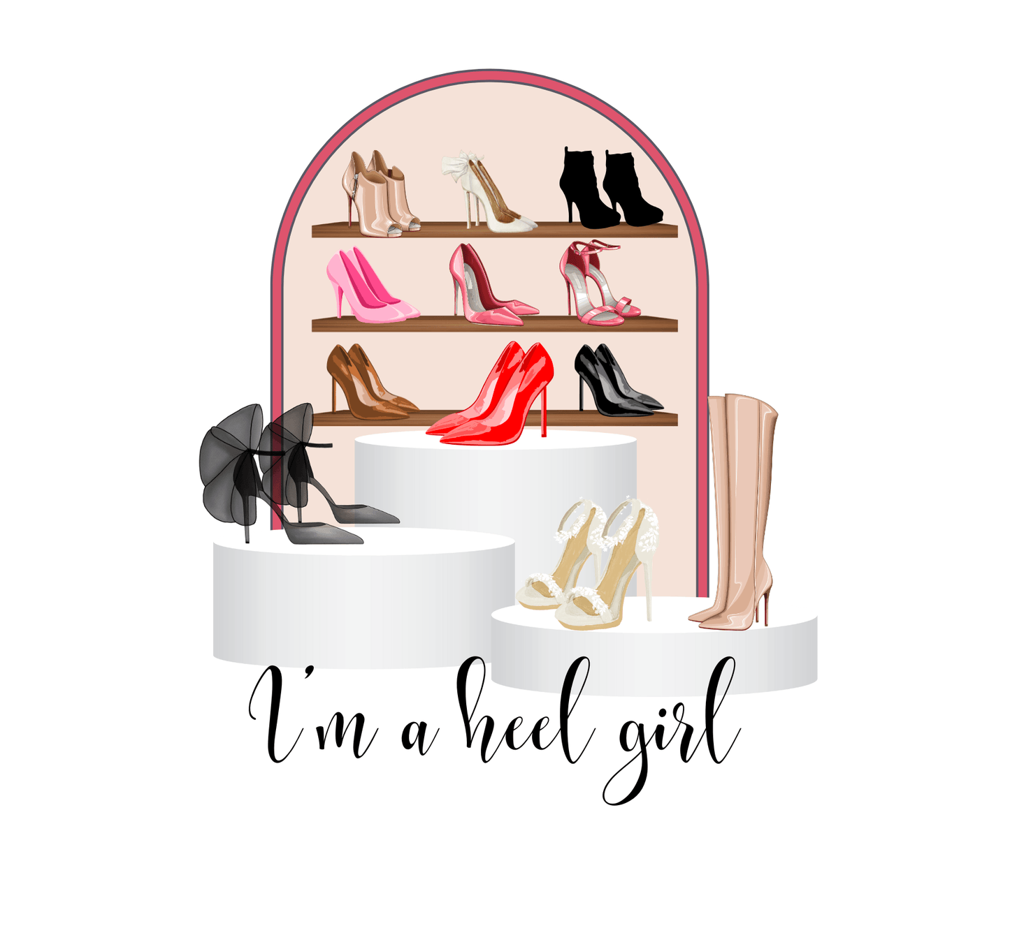 I am a Heel Girl Women's Tee - Whippie's