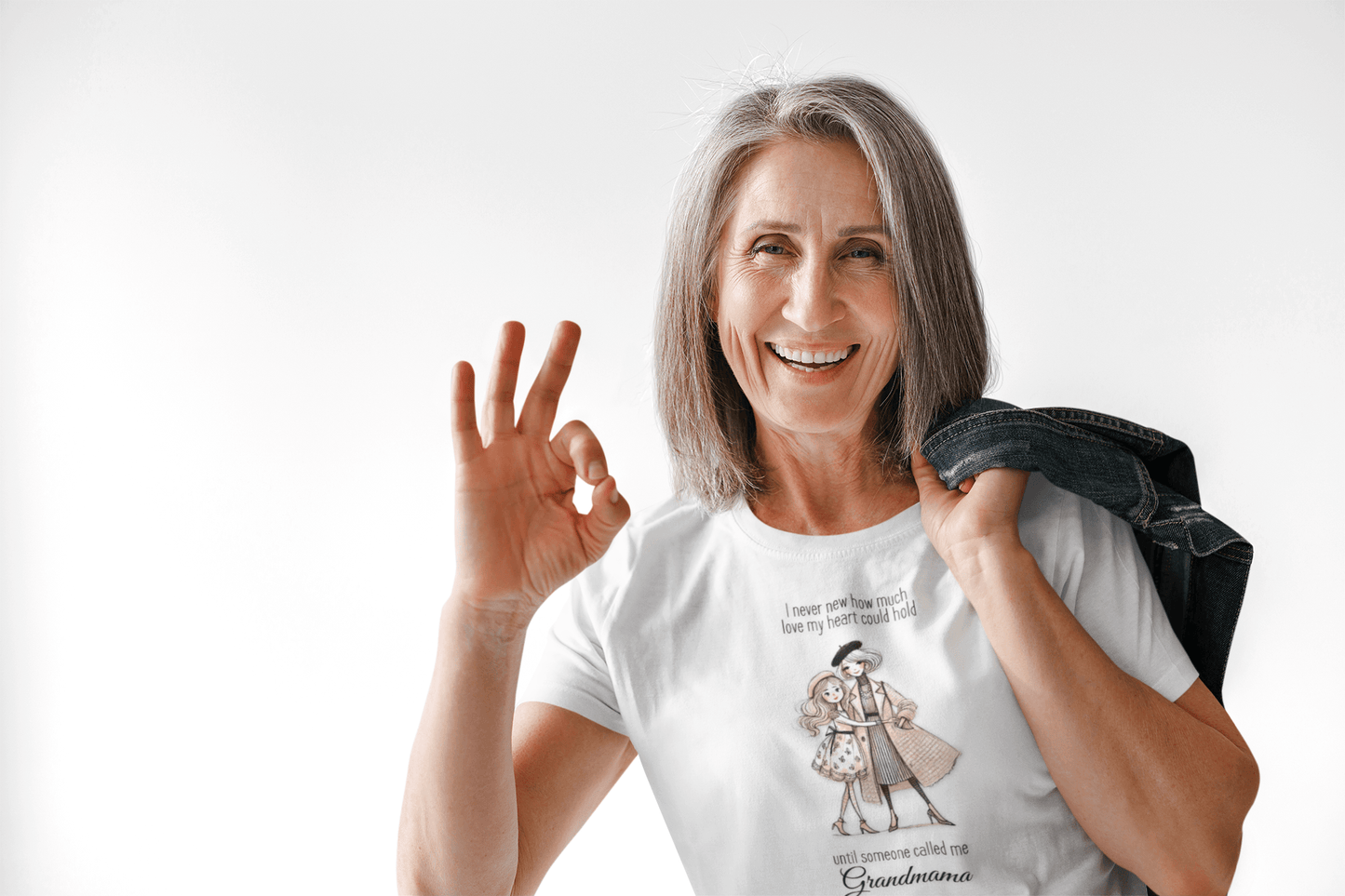 I Never Knew How Much Love My Heart Could Hold Until Someone Called Me Grandma Women's Tee - Personalizable - Whippie's