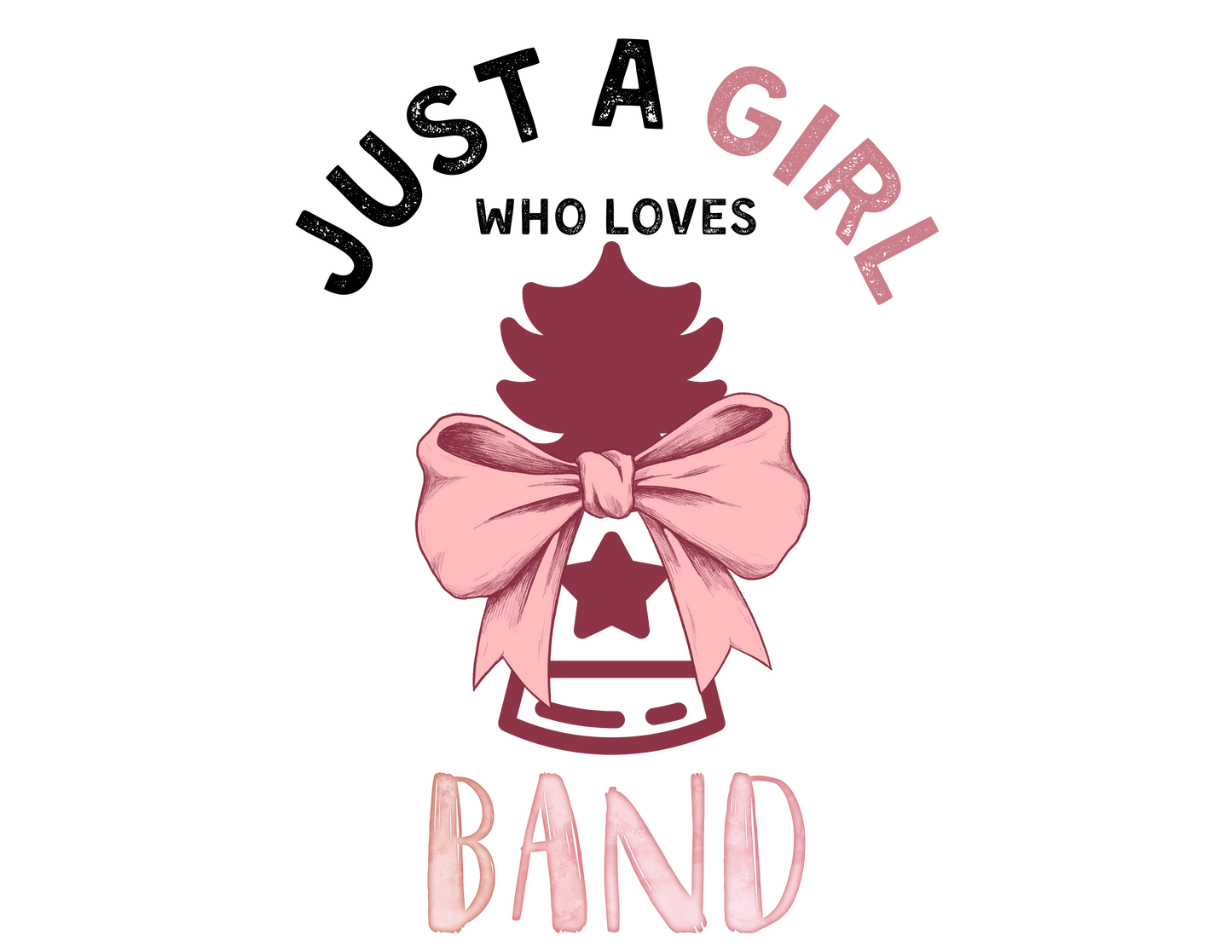 Just a Girl Who Loves... Graphic Women's Baby Tee | Choose Your Passion ๐ - Personalizable - Whippie's