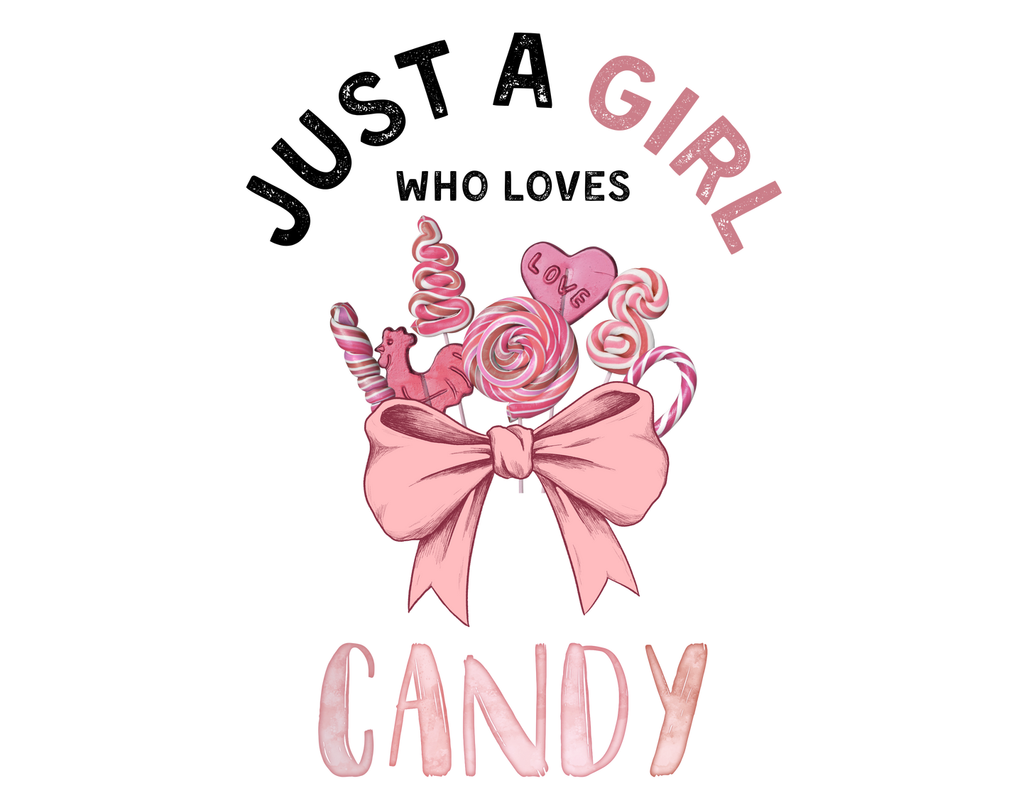 Just a Girl Who Loves... Graphic Women's Baby Tee | Choose Your Passion ๐ - Personalizable - Whippie's