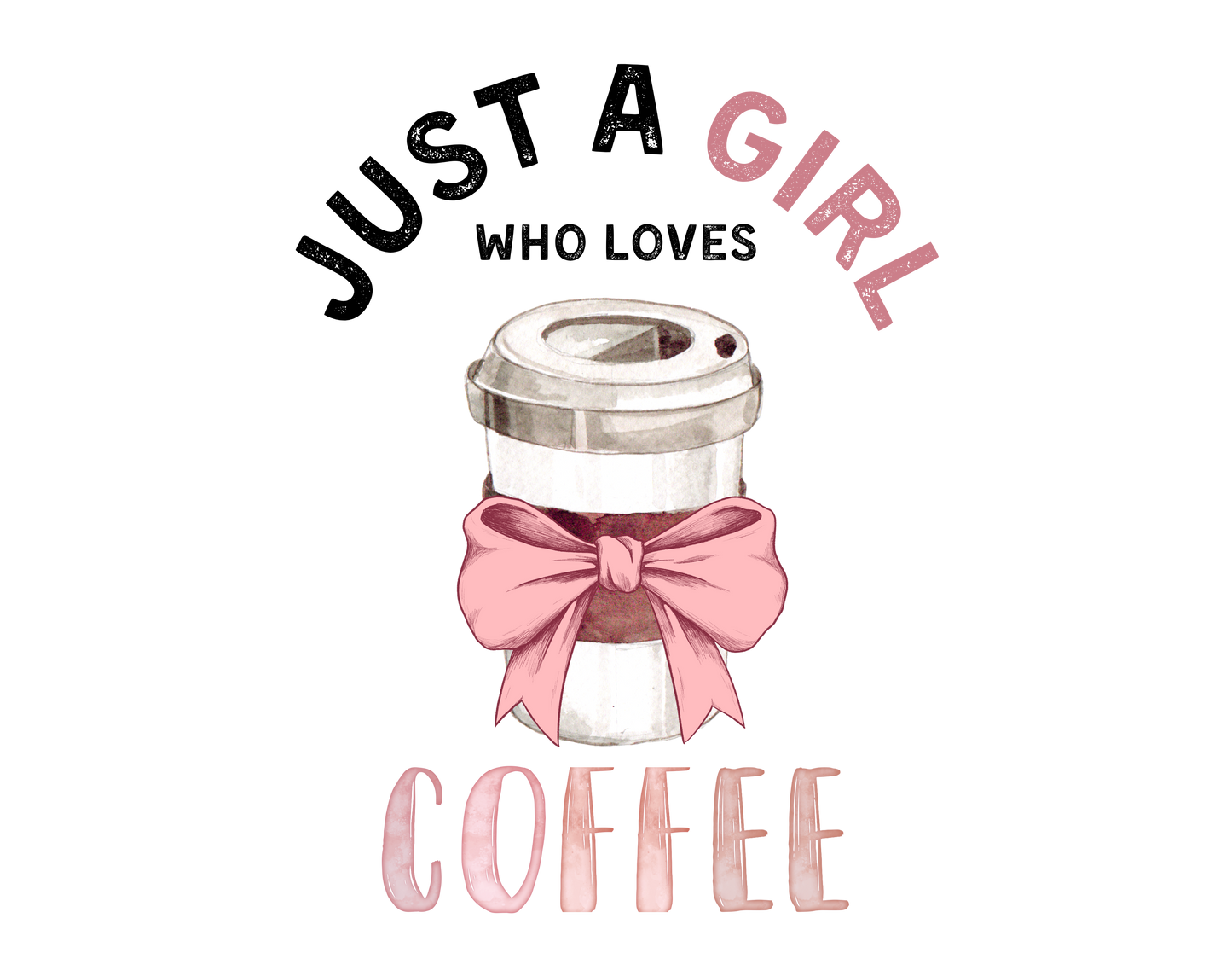 Just a Girl Who Loves... Graphic Women's Baby Tee | Choose Your Passion ๐ - Personalizable - Whippie's