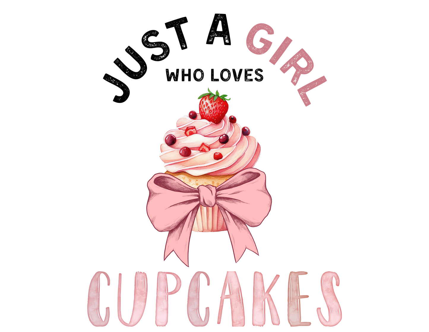 Just a Girl Who Loves... Graphic Women's Baby Tee | Choose Your Passion ๐ - Personalizable - Whippie's