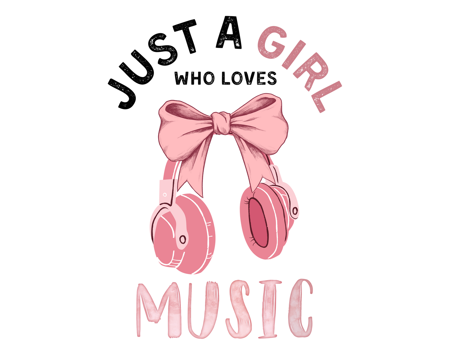Just a Girl Who Loves... Graphic Women's Tee | Choose Your Passion 💖 - Personalizable - Whippie's