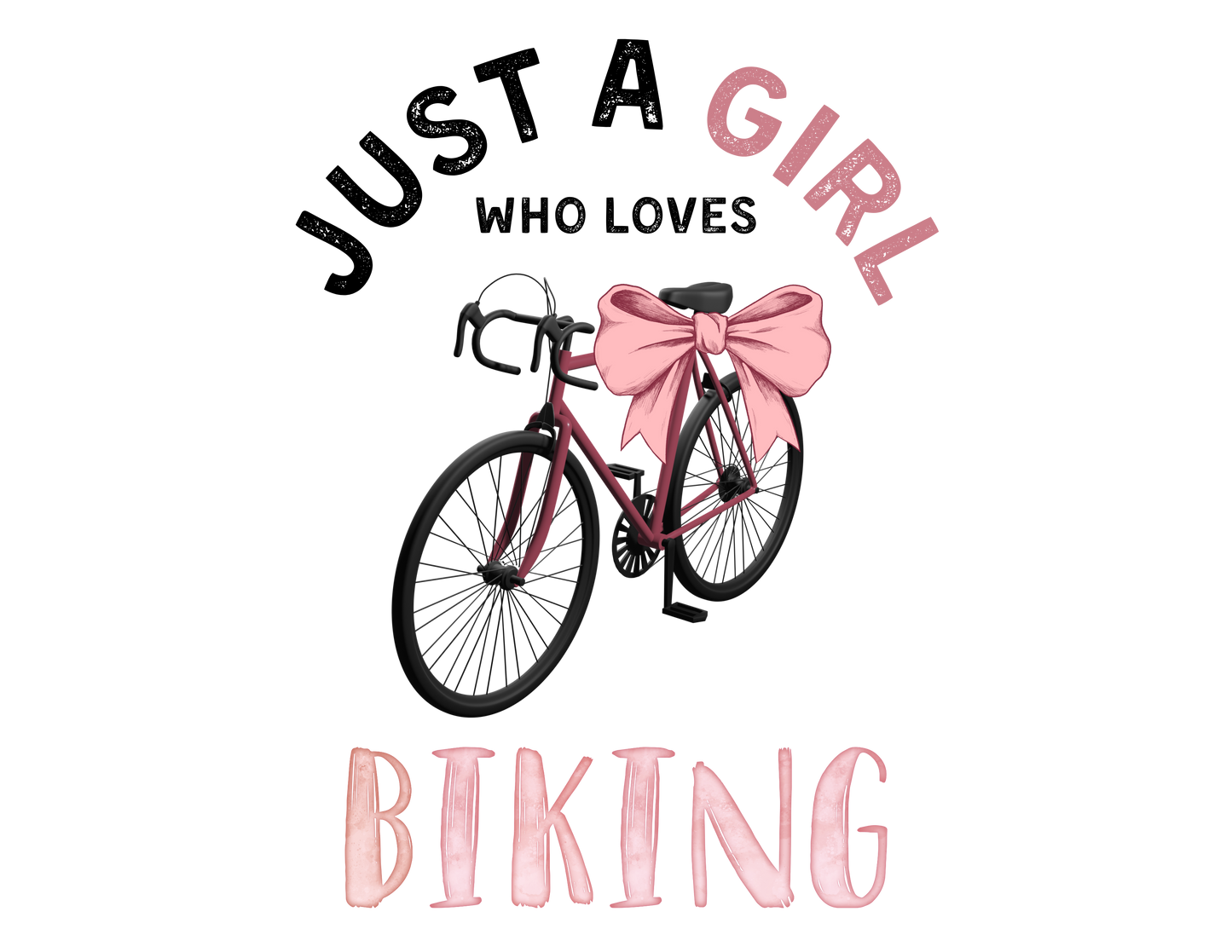 Just a Girl Who Loves... Graphic Women's Tee | Choose Your Passion 💖 - Personalizable - Whippie's