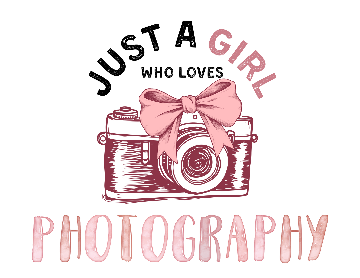 Just a Girl Who Loves... Graphic Women's Tee | Choose Your Passion 💖 - Personalizable - Whippie's