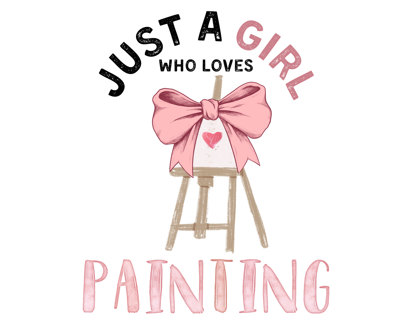 Just a Girl Who Loves... Graphic Women's Tee | Choose Your Passion 💖 - Personalizable - Whippie's