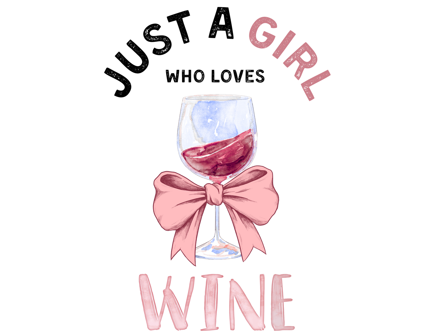 Just a Girl Who Loves... Graphic Women's Tee | Choose Your Passion 💖 - Personalizable - Whippie's