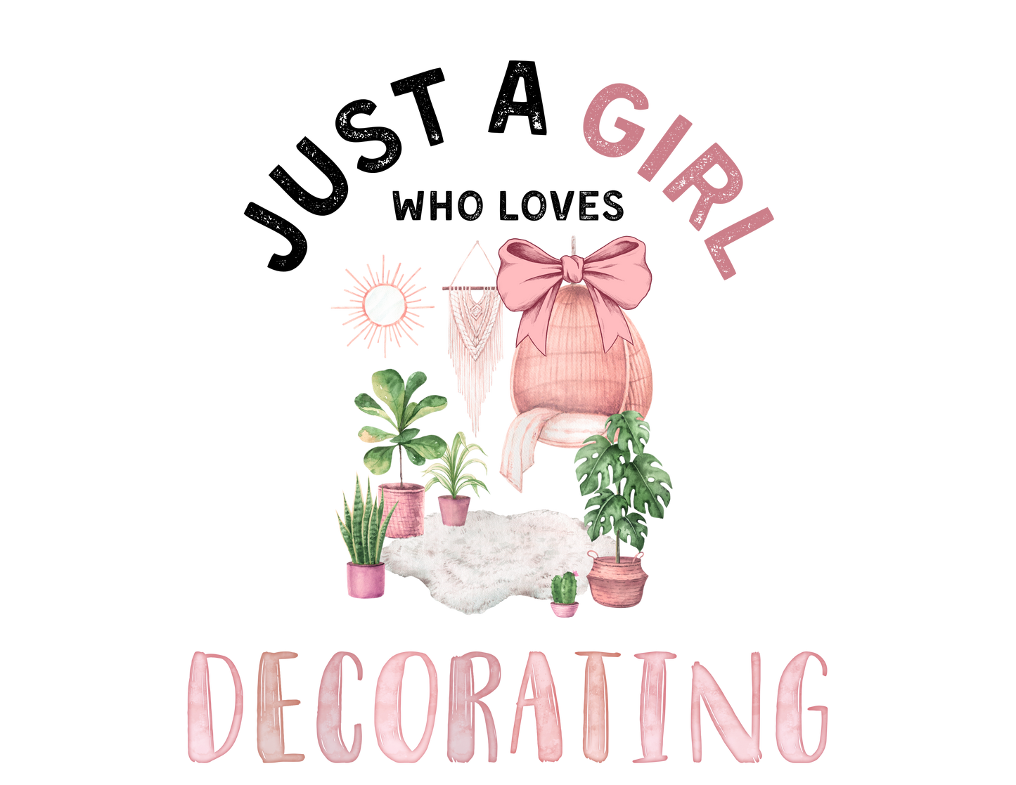 Just a Girl Who Loves... Graphic Women's Tee | Choose Your Passion 💖 - Personalizable - Whippie's