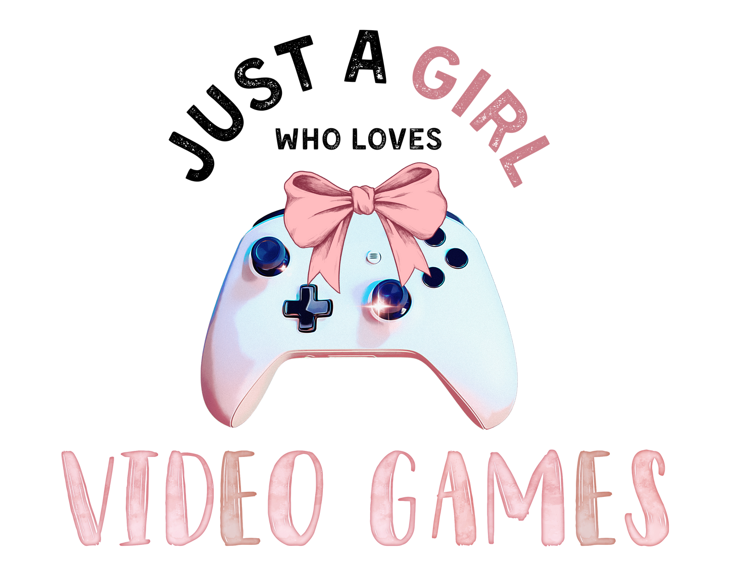 Just a Girl Who Loves... Graphic Women's Tee | Choose Your Passion 💖 - Personalizable - Whippie's