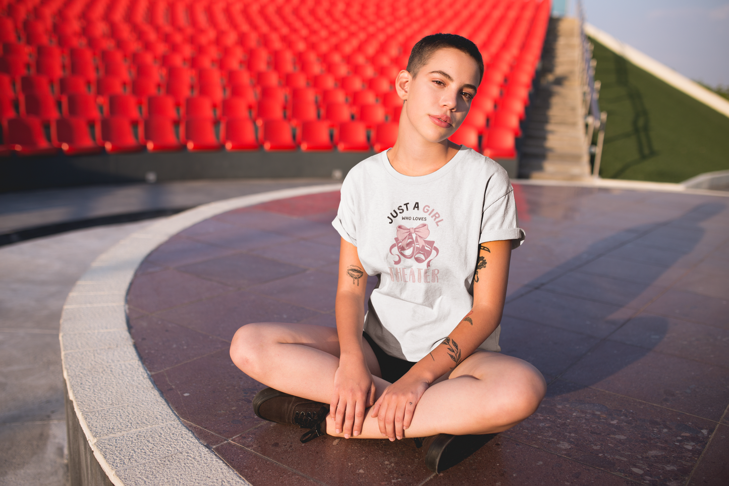 Just a Girl Who Loves... Graphic Women's Tee | Choose Your Passion 💖 - Personalizable - Whippie's