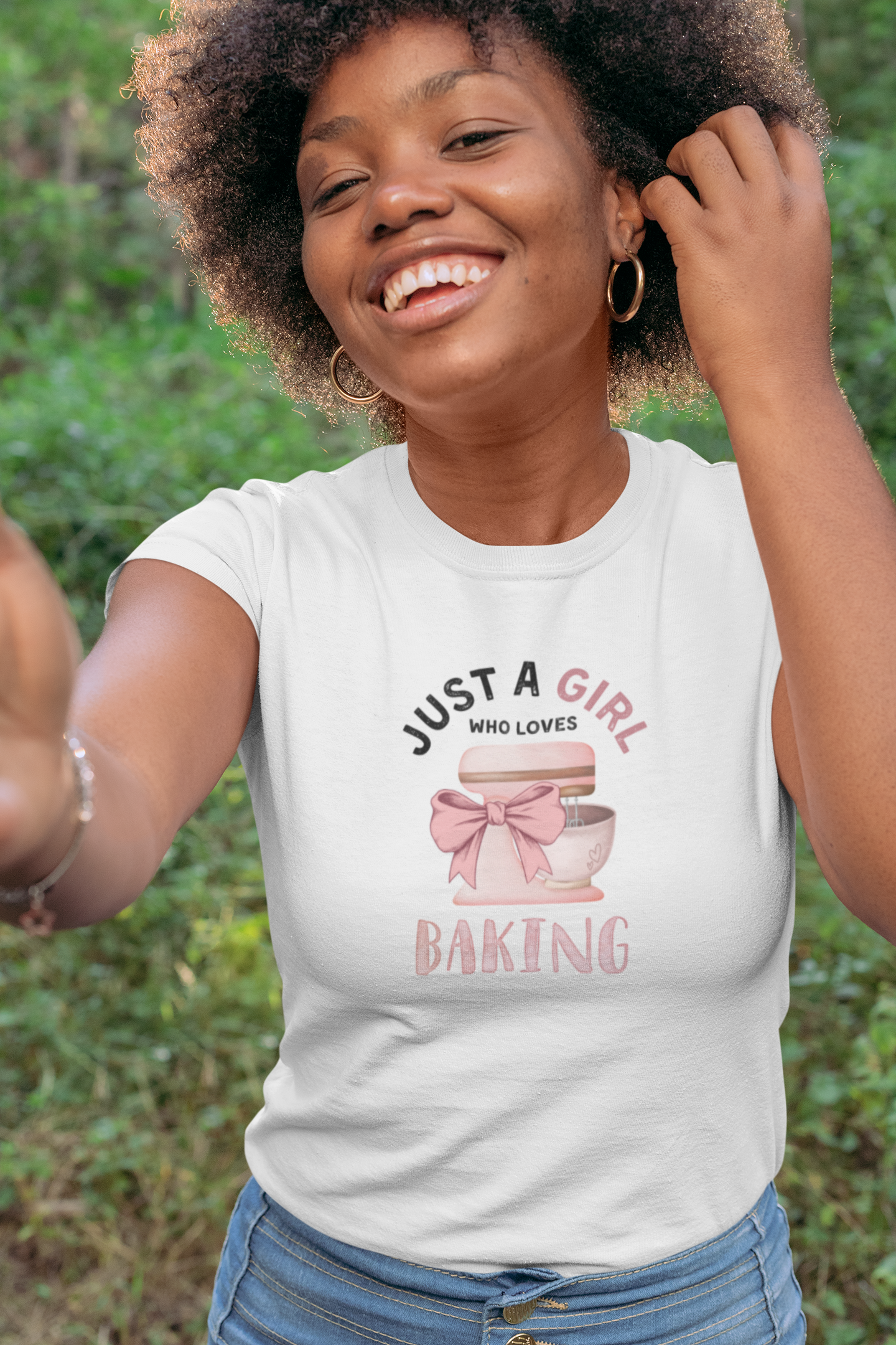 Just a Girl Who Loves... Graphic Women's Tee | Choose Your Passion 💖 - Personalizable - Whippie's