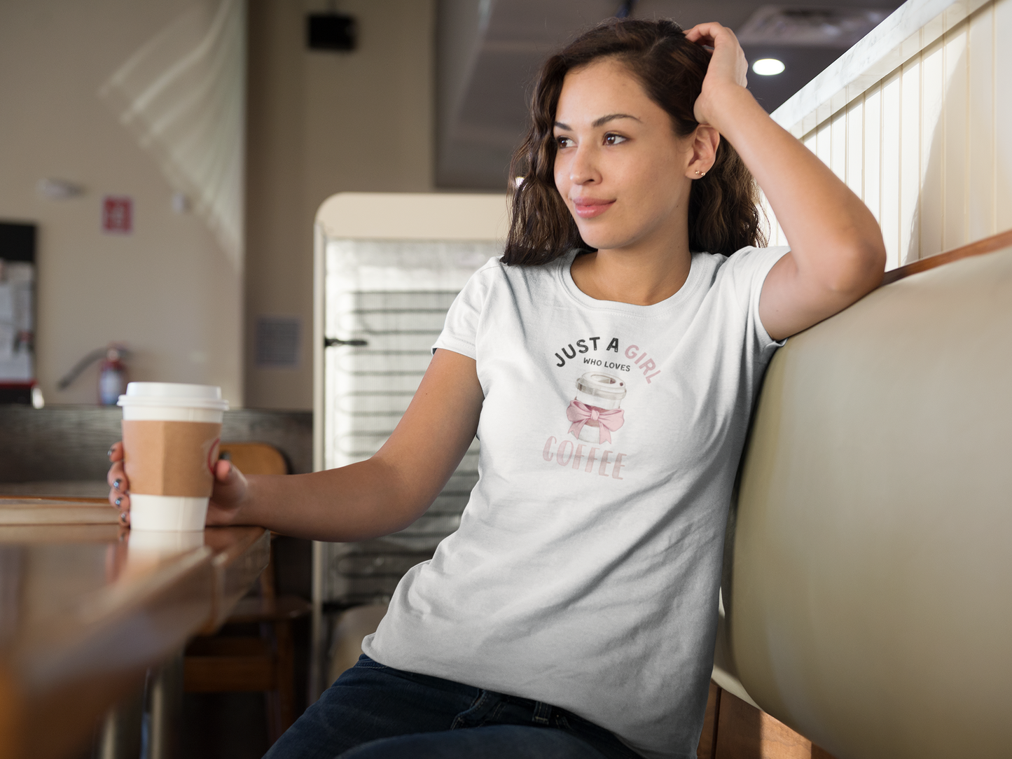 Just a Girl Who Loves... Graphic Women's Tee | Choose Your Passion 💖 - Personalizable - Whippie's