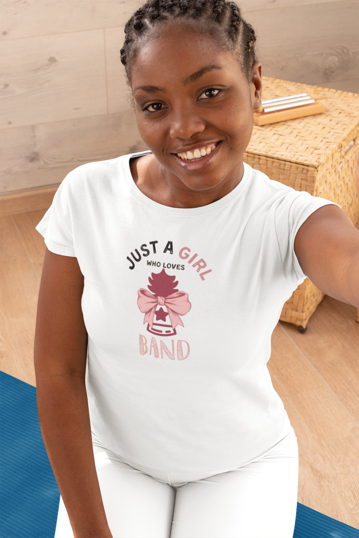 Just a Girl Who Loves... Graphic Women's Tee | Choose Your Passion 💖 - Personalizable - Whippie's