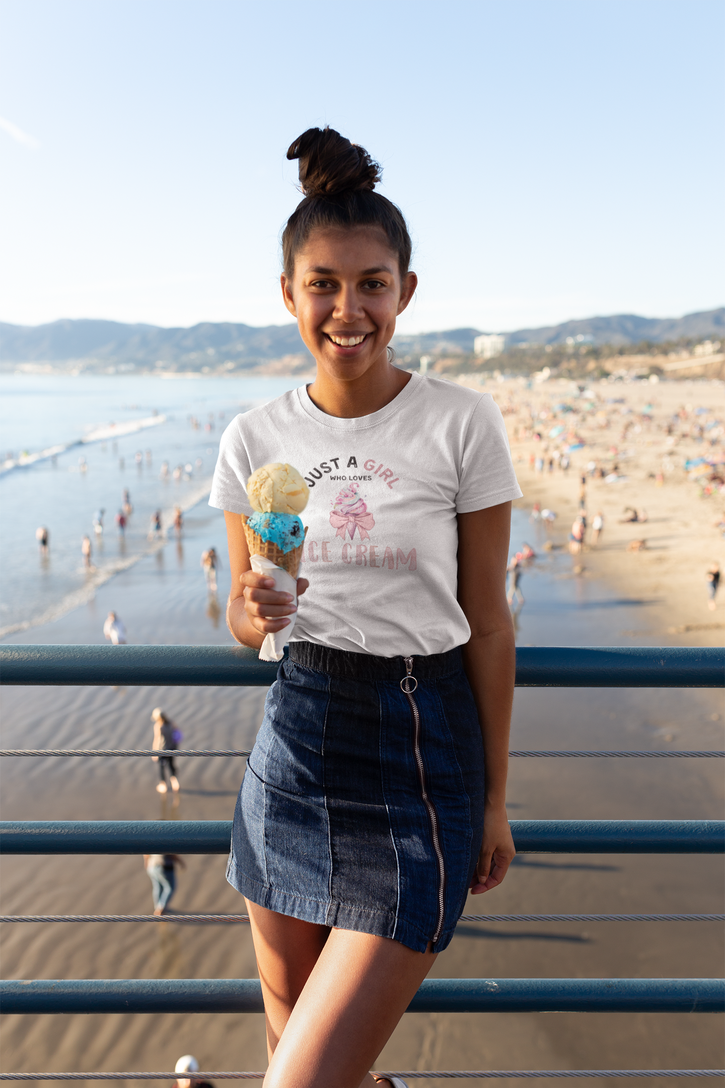 Just a Girl Who Loves... Graphic Women's Tee | Choose Your Passion 💖 - Personalizable - Whippie's