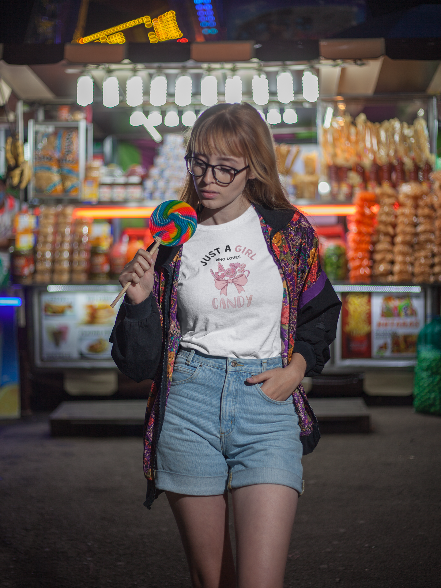 Just a Girl Who Loves... Graphic Women's Tee | Choose Your Passion 💖 - Personalizable - Whippie's