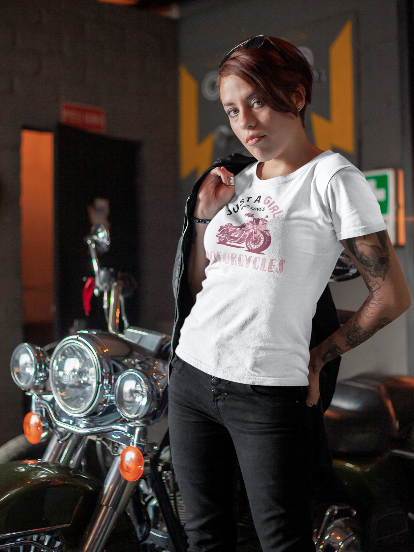 Just a Girl Who Loves... Graphic Women's Tee | Choose Your Passion 💖 - Personalizable - Whippie's