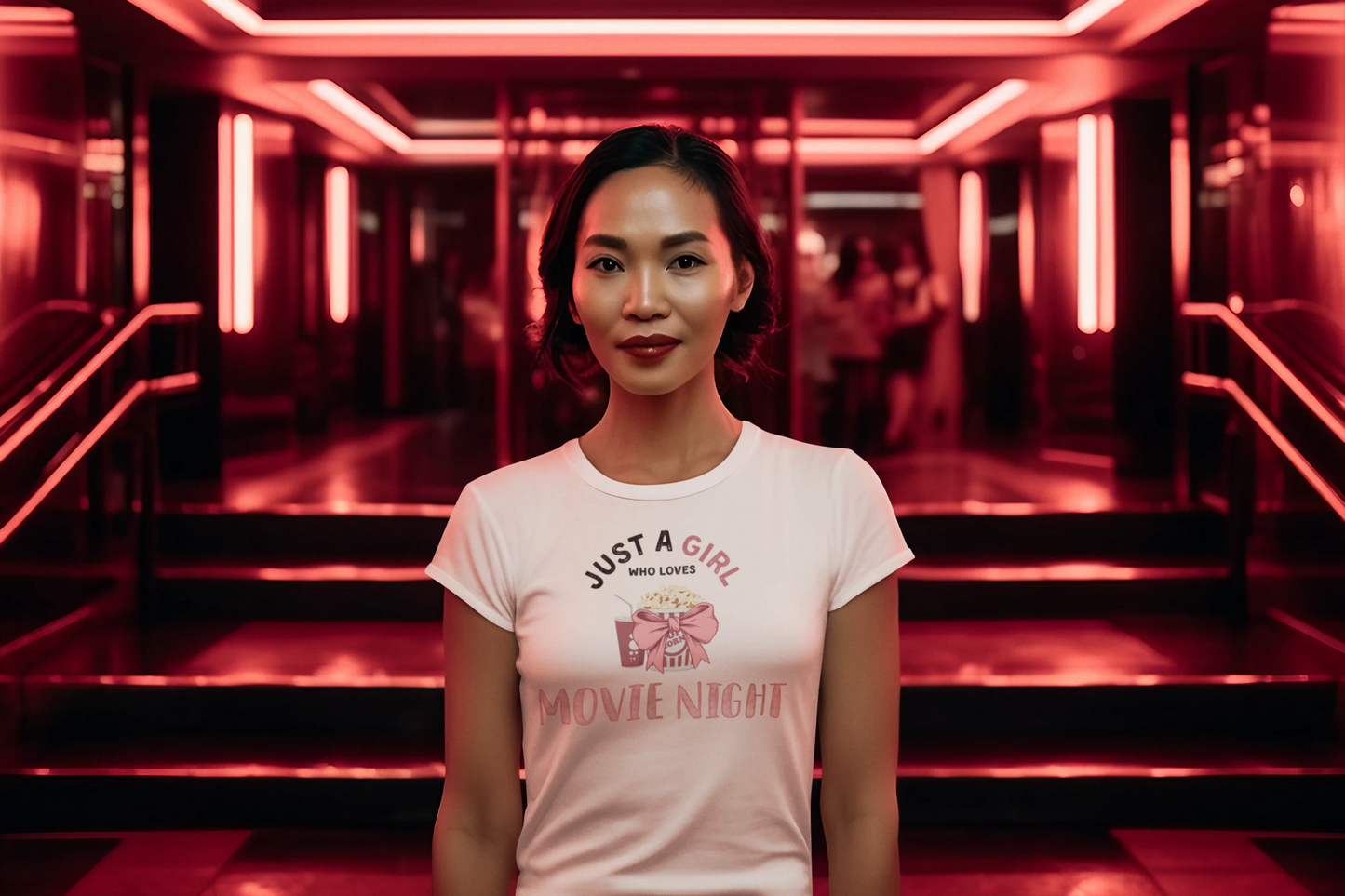 Just a Girl Who Loves... Graphic Women's Tee | Choose Your Passion 💖 - Personalizable - Whippie's