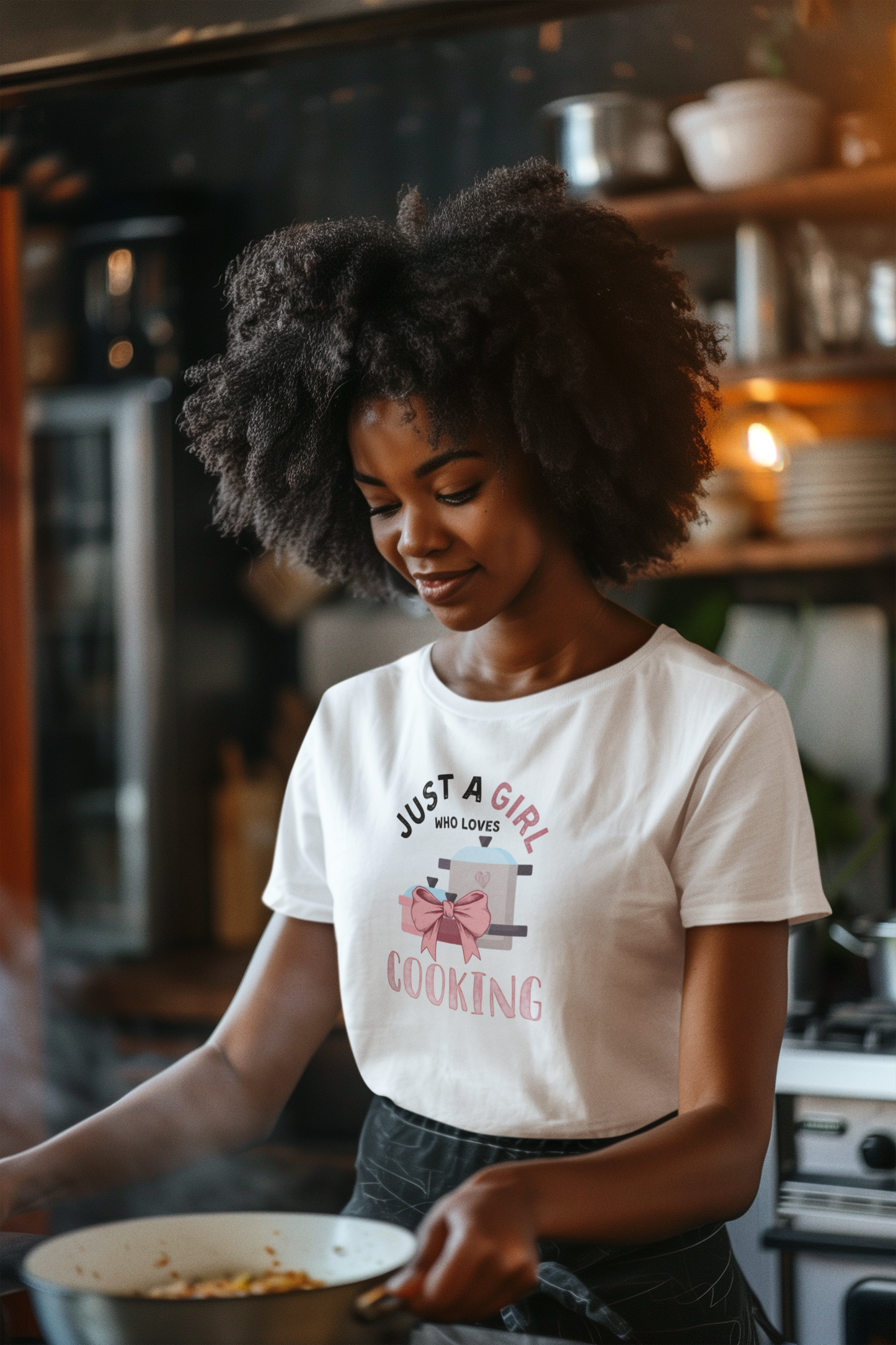 Just a Girl Who Loves... Graphic Women's Tee | Choose Your Passion 💖 - Personalizable - Whippie's