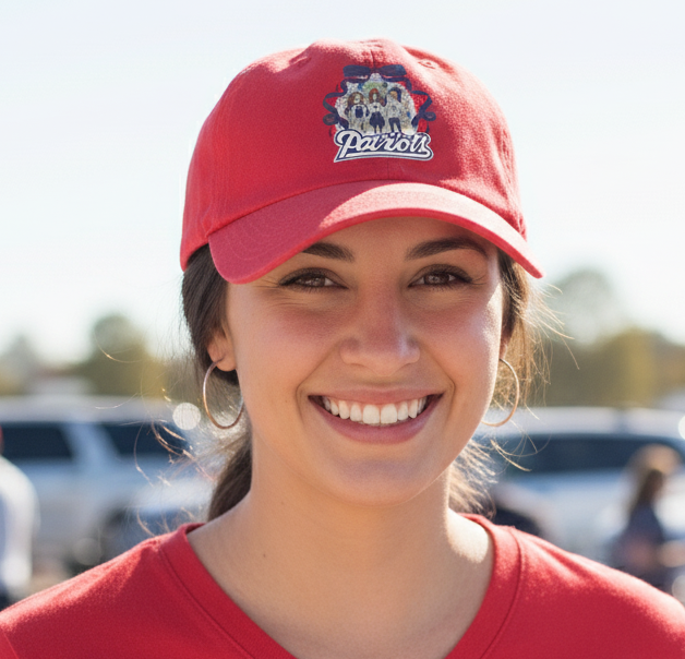 Patriots Cap with Girls Trip Low Profile Hat