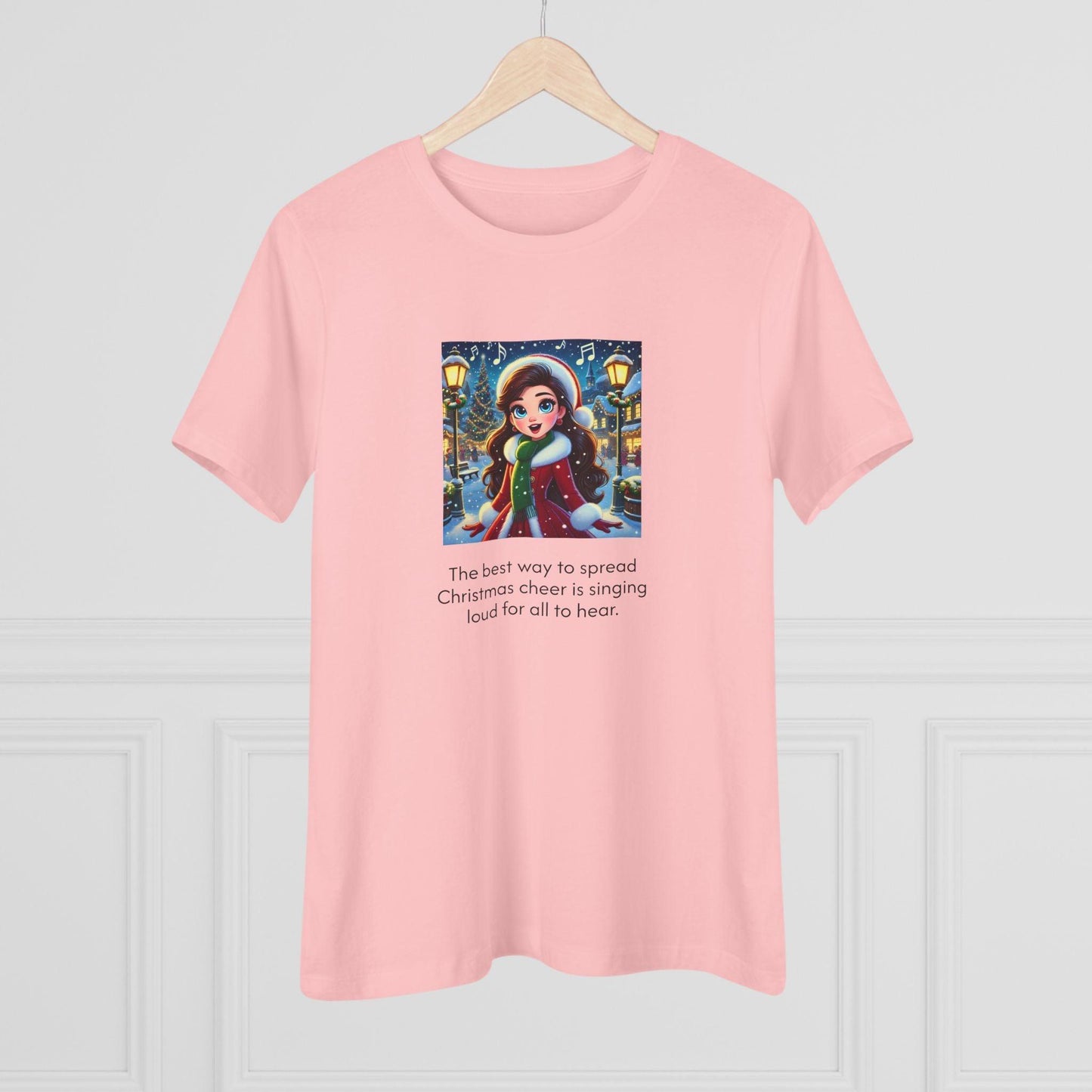Caroler - Christmas Cheer - BHLBE Girl - Women's Tee - Whippie's